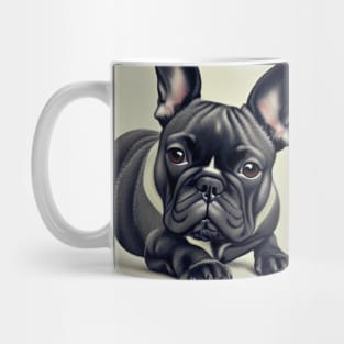 Playful French Bulldog Mug